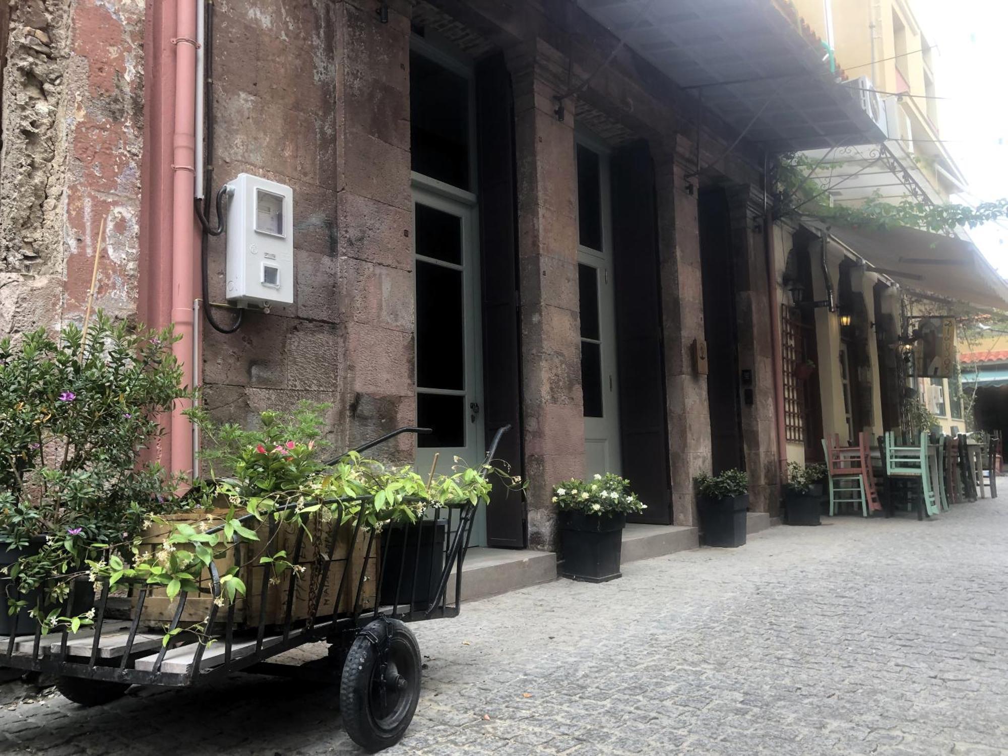 Albergue Issa Lesvos Mytilíni Exterior foto